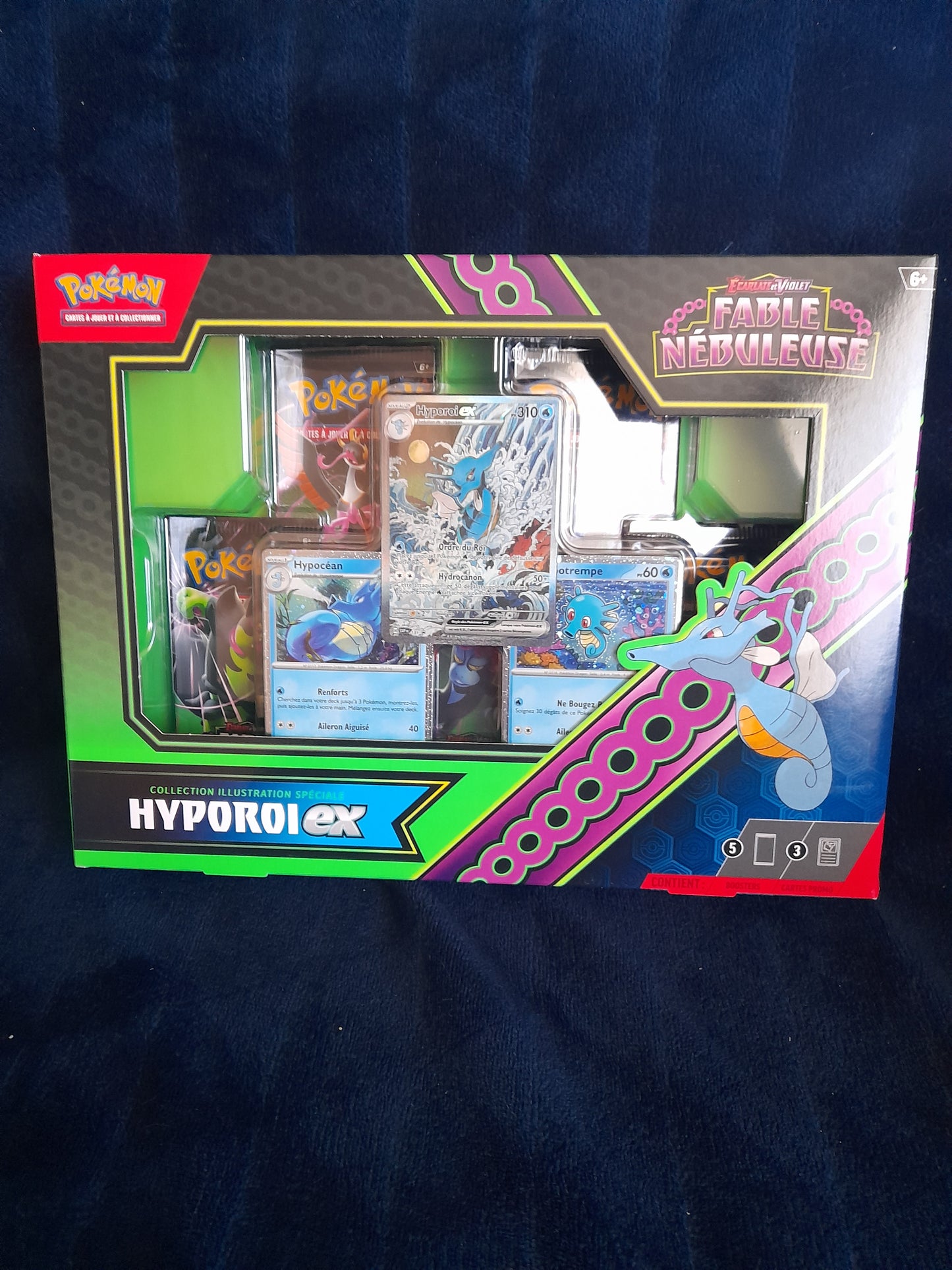 Pokemon - Coffret Hyporoi Ex Ev06.5 Fable Nébuleuse