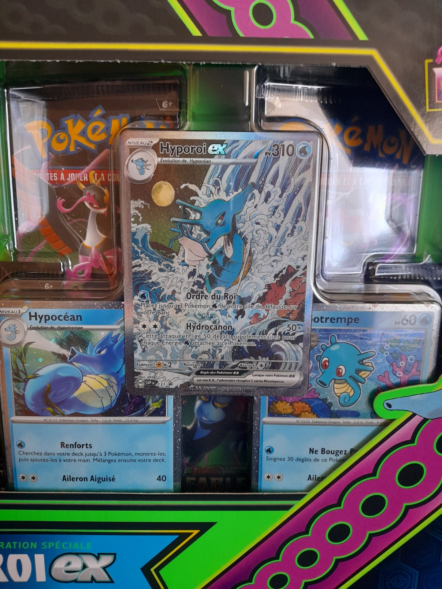 Pokemon - Coffret Hyporoi Ex Ev06.5 Fable Nébuleuse