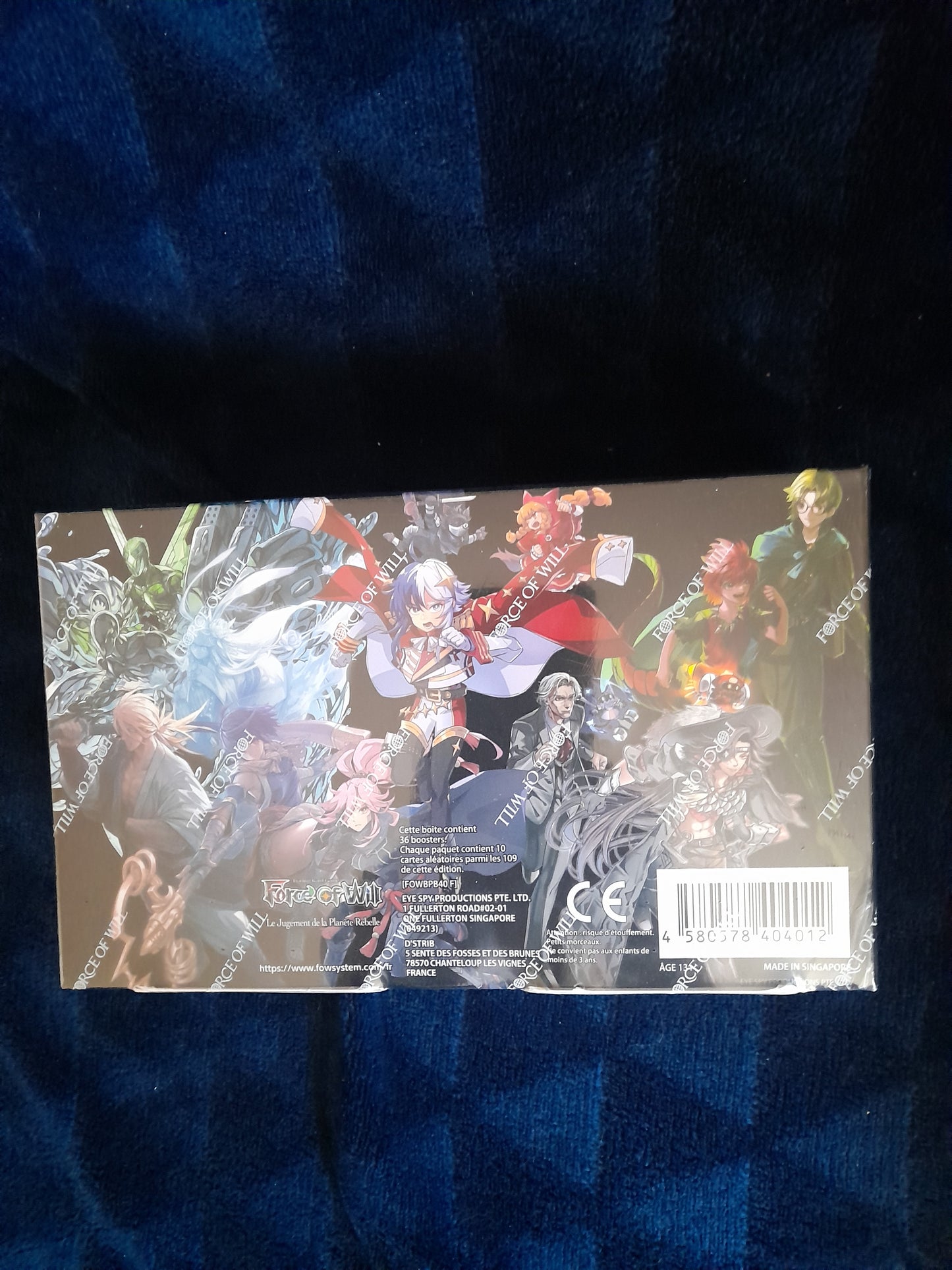 Force of Will - Boite de - 36 Boosters - H6 - Cluster Héros - Le Jugement de la Planète Rebelle - Version Francaise