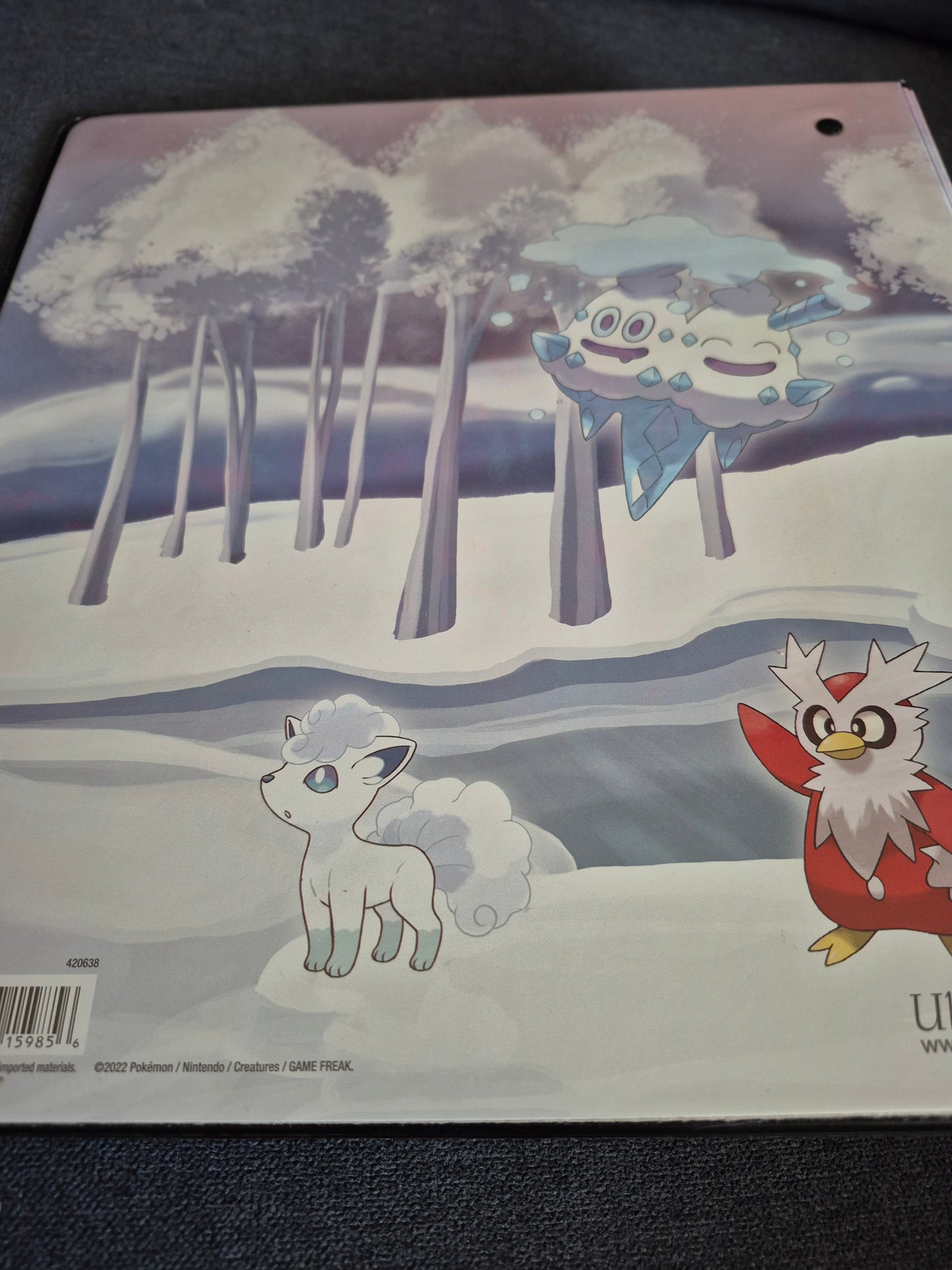 Pokémon Ultra Pro Classeur Foret d'Hiver avec ou sans Feuilles au choix