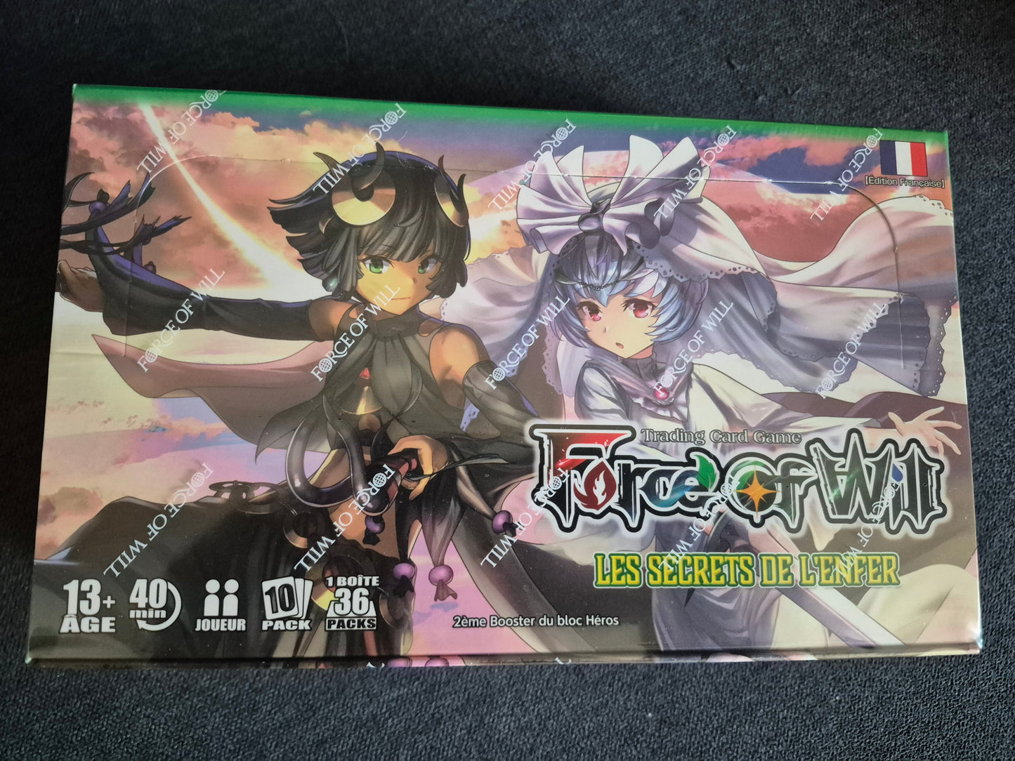 Force of Will display 36 Boosters H2 Cluster Héros Les Secrets de l Enfer Version Francaise