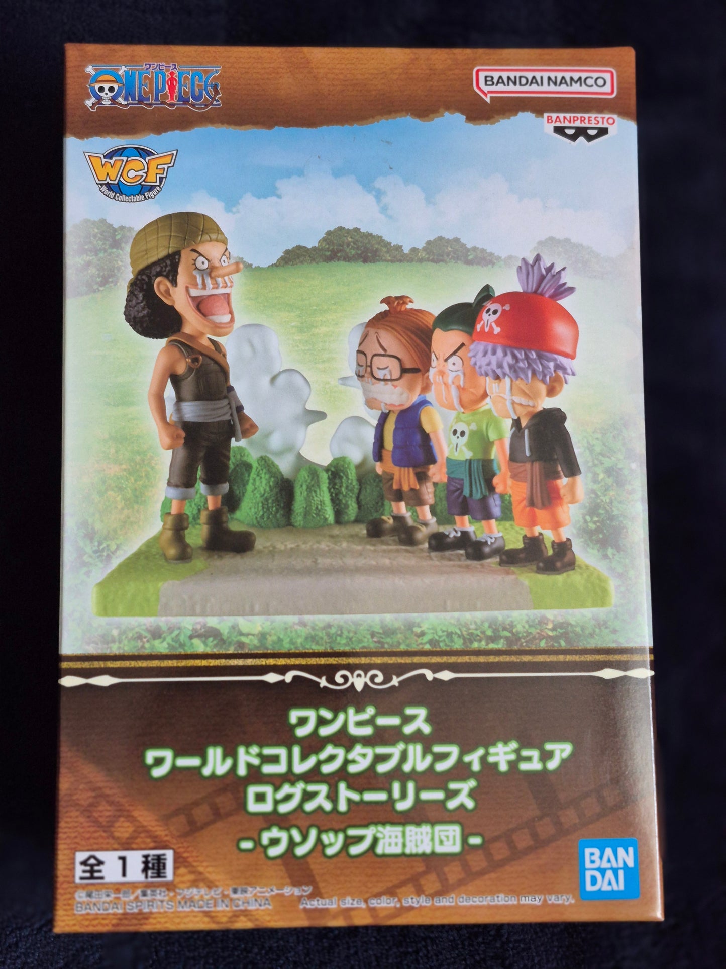 ONE PIECE - WORLD COLLECTABLE FIGURE LOG STORIES - USOPP PIRATES