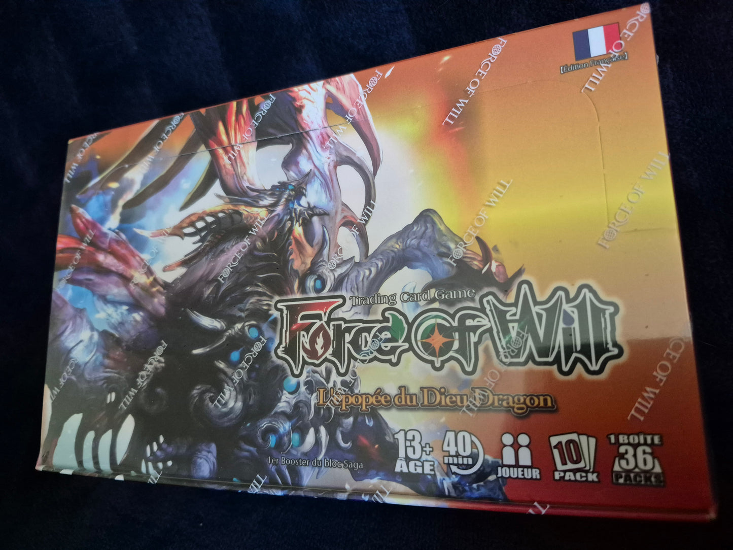 Force of Will display 36 Boosters s1 Saga Cluster L'épopée du Dieu Dragon Version Francaise