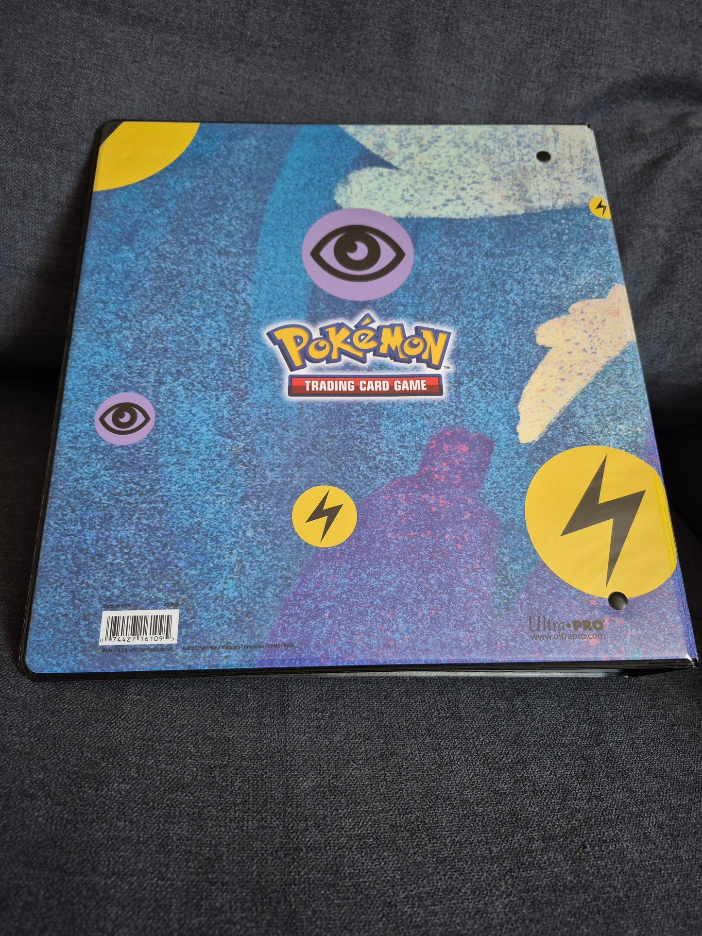 Pokémon Ultra Pro Classeur Pikachu & Mimiqui avec ou sans Feuilles au choix