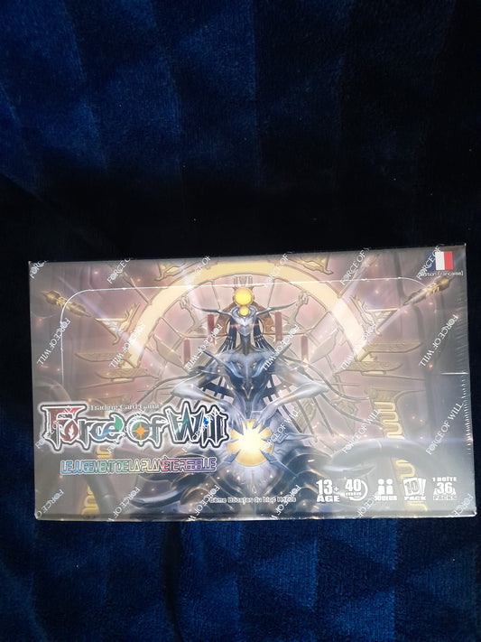 Force of Will - Boite de - 36 Boosters - H6 - Cluster Héros - Le Jugement de la Planète Rebelle - Version Francaise