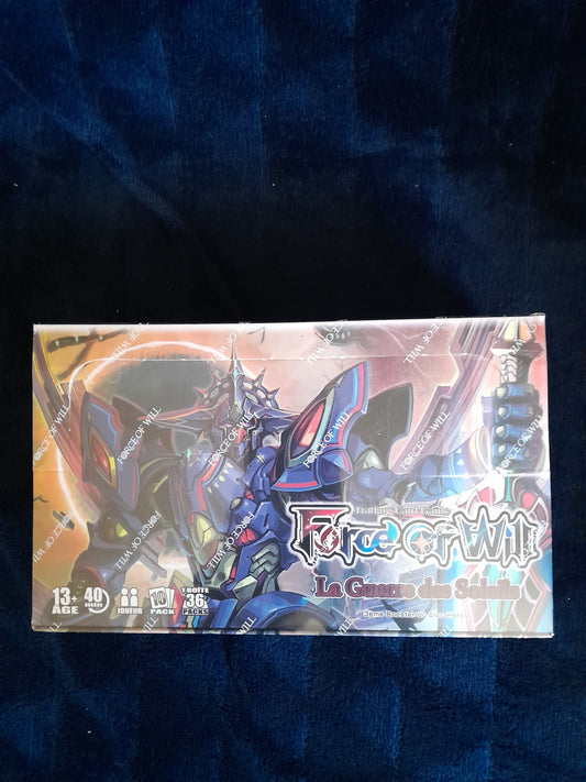 Force of Will - Boite de - 36 Boosters - H3 - Cluster Héros - La Guerre des Soleils - Version Francaise