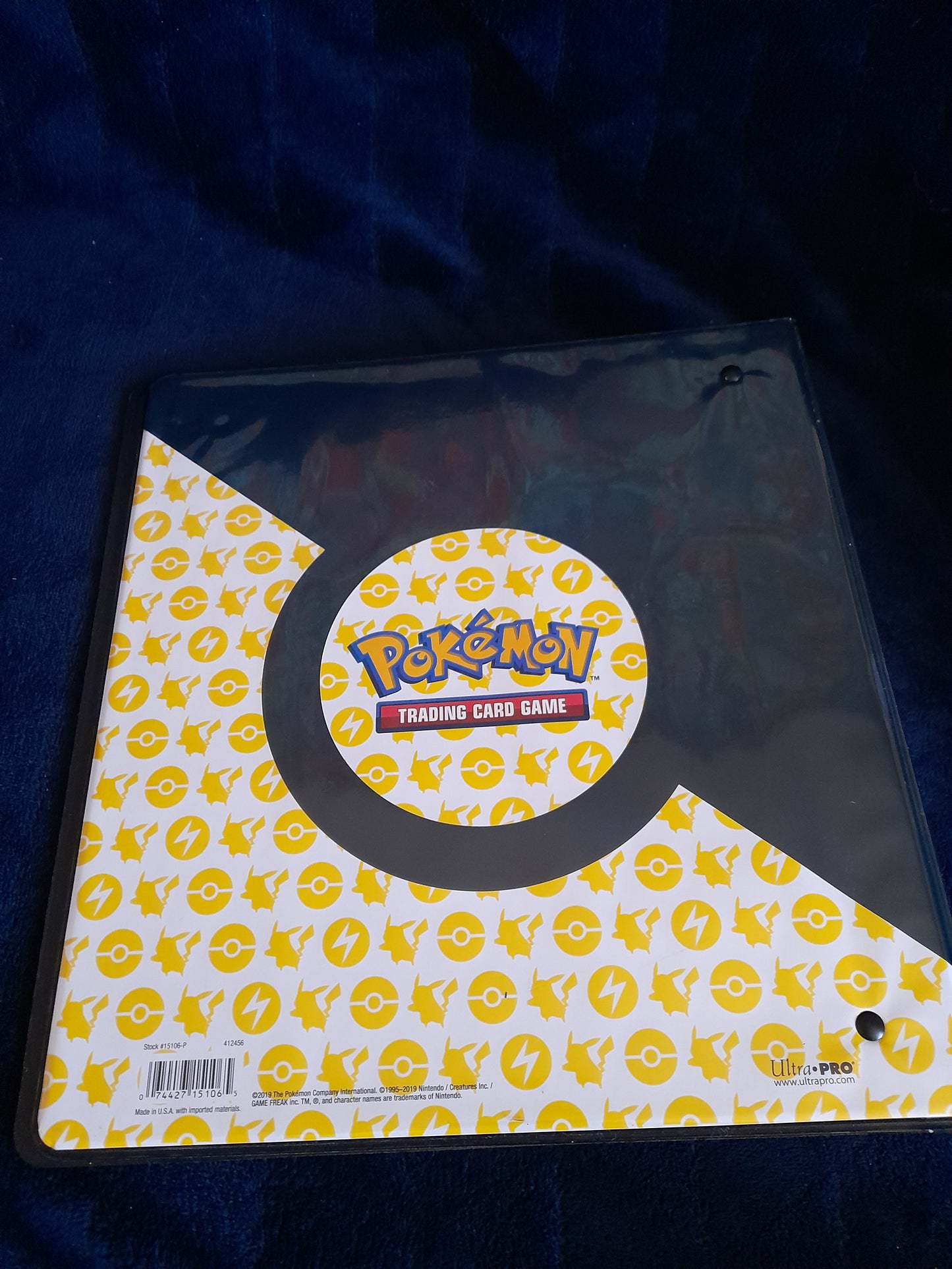 Pokémon Ultra Pro Classeur illustré Pikachu avec ou sans Feuilles au choix