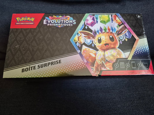 Coffret 4 boosters EV8.5 Évolutions Prismatiques Surprise Box