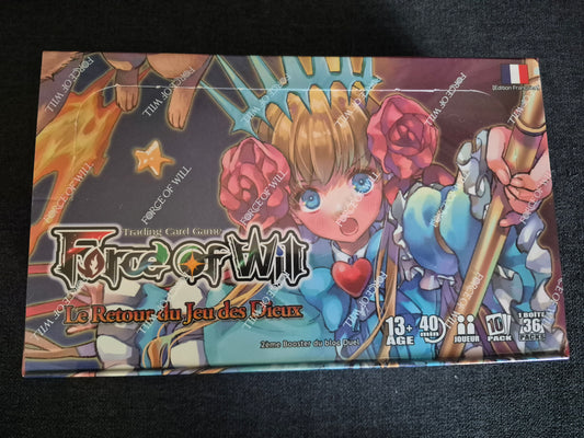 Force of Will display 36 Boosters D2 Cluster Duel 2 Le Retour du Jeu des Dieux Version Francaise