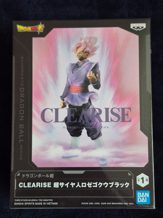 DRAGON BALL SUPER - CLEARISE FIGURE - SUPER SAIYAN ROSÉ GOKU BLACK