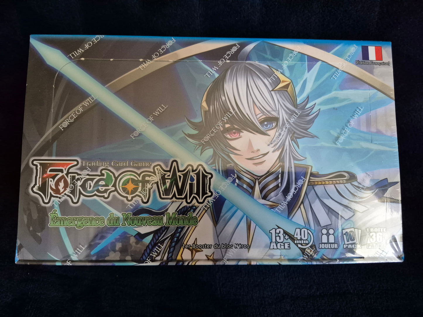 Force of Will display 36 Boosters H1  Cluster Héros  Émergence du Nouveau Monde Version Francaise (Copie)