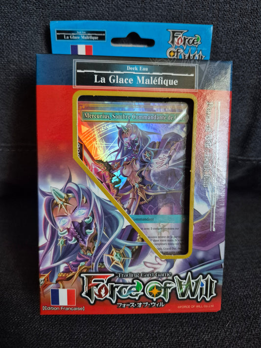 Force of Will Deck de Démarrage L0 La Glace Maléfique Version Francaise