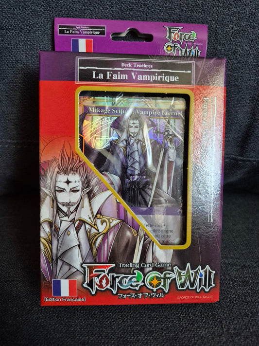 Force of Will Deck de Démarrage L0 La Faim Vampirique Version Francaise