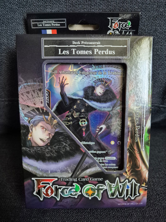 Force of Will Deck de Démarrage Les Tomes Perdus Version Francaise
