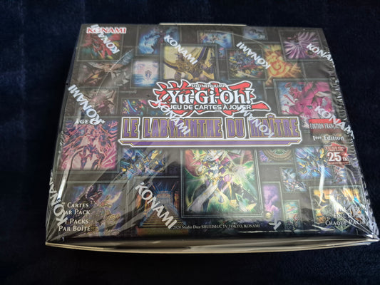 Yu-Gi-Oh! Konami display de 24 Boosters Le Labyrinthe du Maître